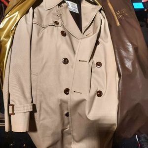 London fog trenchcoat